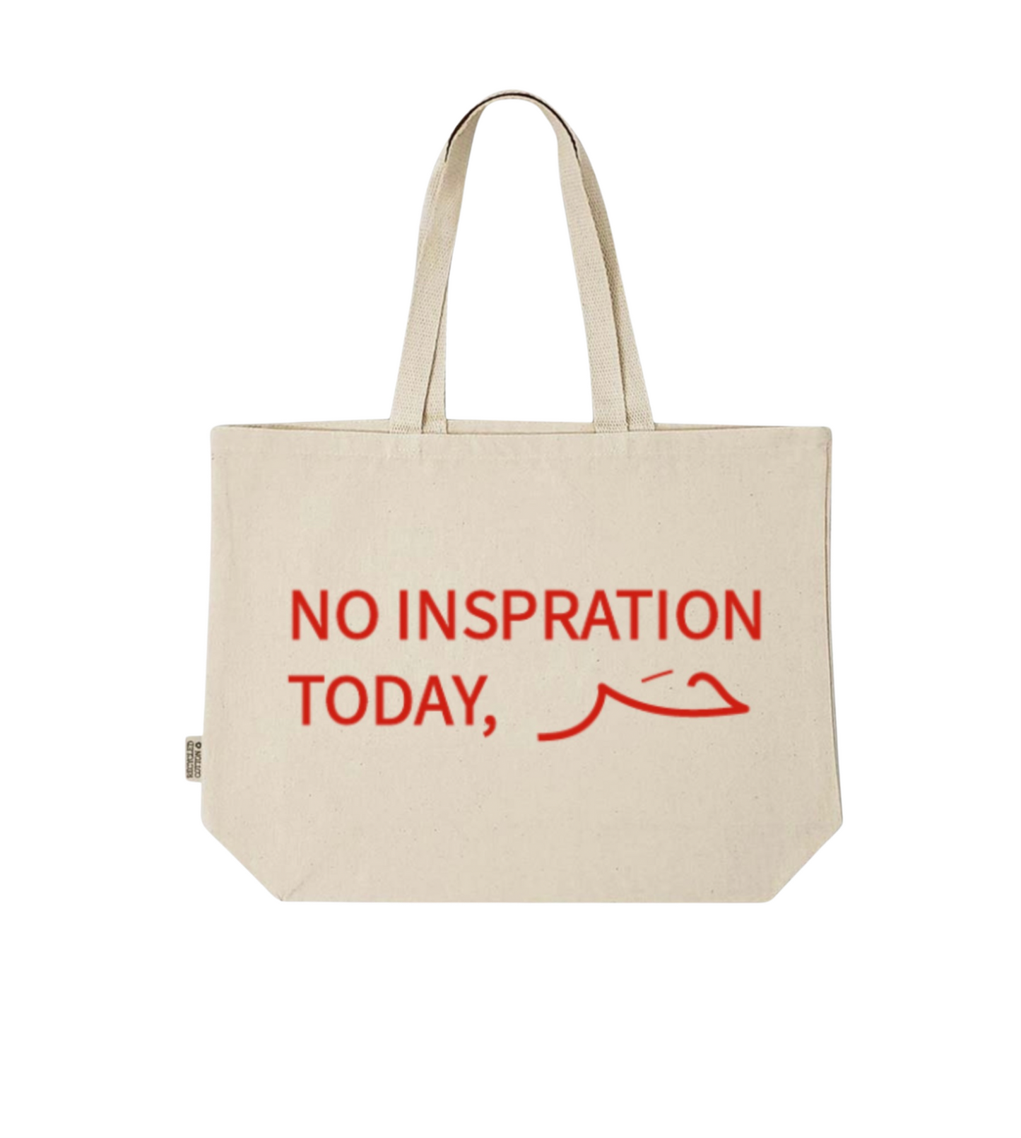Tote bag | No Inspiration today حَر